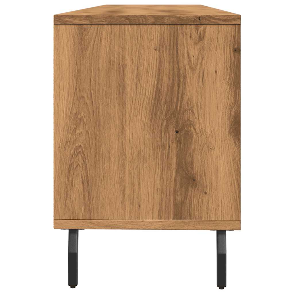 vidaXL Comodă TV, stejar artizanal, 150x30x44,5 cm, lemn prelucrat vidaXL Comodă TV, stejar artizanal, 150x30x44,5 cm, lemn prelucrat