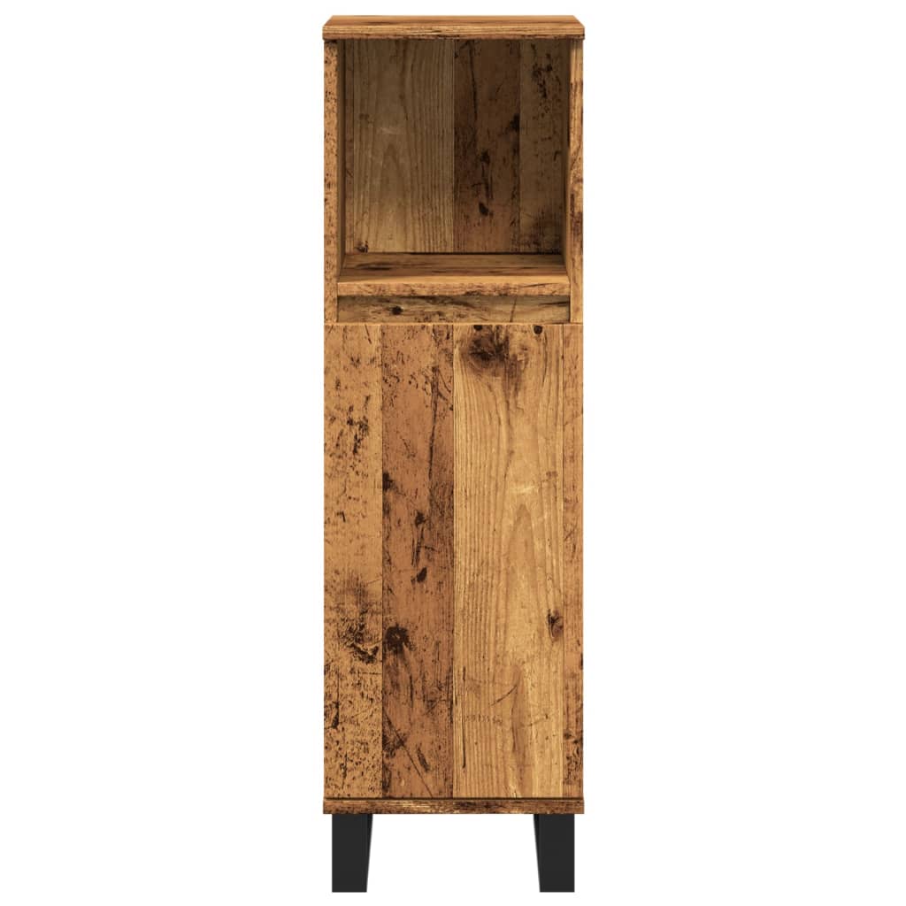 vidaXL Dulap de baie, lemn vechi, 30x30x100 cm, lemn prelucrat vidaXL Dulap de baie, lemn vechi, 30x30x100 cm, lemn prelucrat