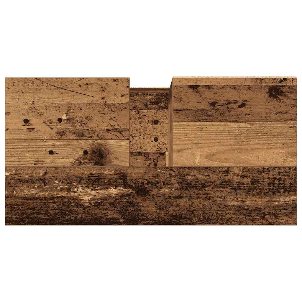 vidaXL Dulap de baie, lemn vechi, 65x33x60 cm, lemn prelucrat vidaXL Dulap de baie, lemn vechi, 65x33x60 cm, lemn prelucrat