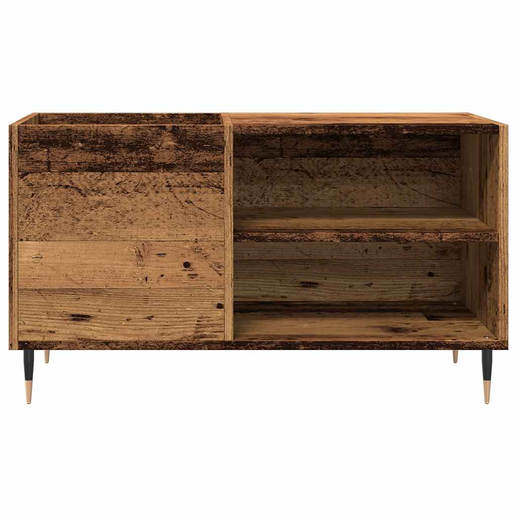 vidaXL Dulap pentru discuri, lemn vechi, 84,5x38x48 cm, lemn prelucrat vidaXL Dulap pentru discuri, lemn vechi, 84,5x38x48 cm, lemn prelucrat