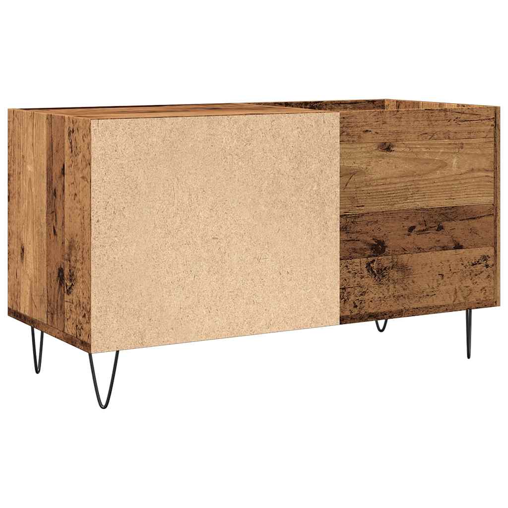 vidaXL Dulap pentru discuri, lemn vechi, 84,5x38x48 cm, lemn prelucrat vidaXL Dulap pentru discuri, lemn vechi, 84,5x38x48 cm, lemn prelucrat