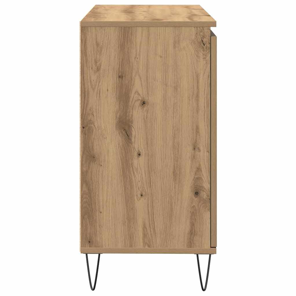 vidaXL Servantă, stejar artizanal, 101,5x35x70 cm, lemn prelucrat