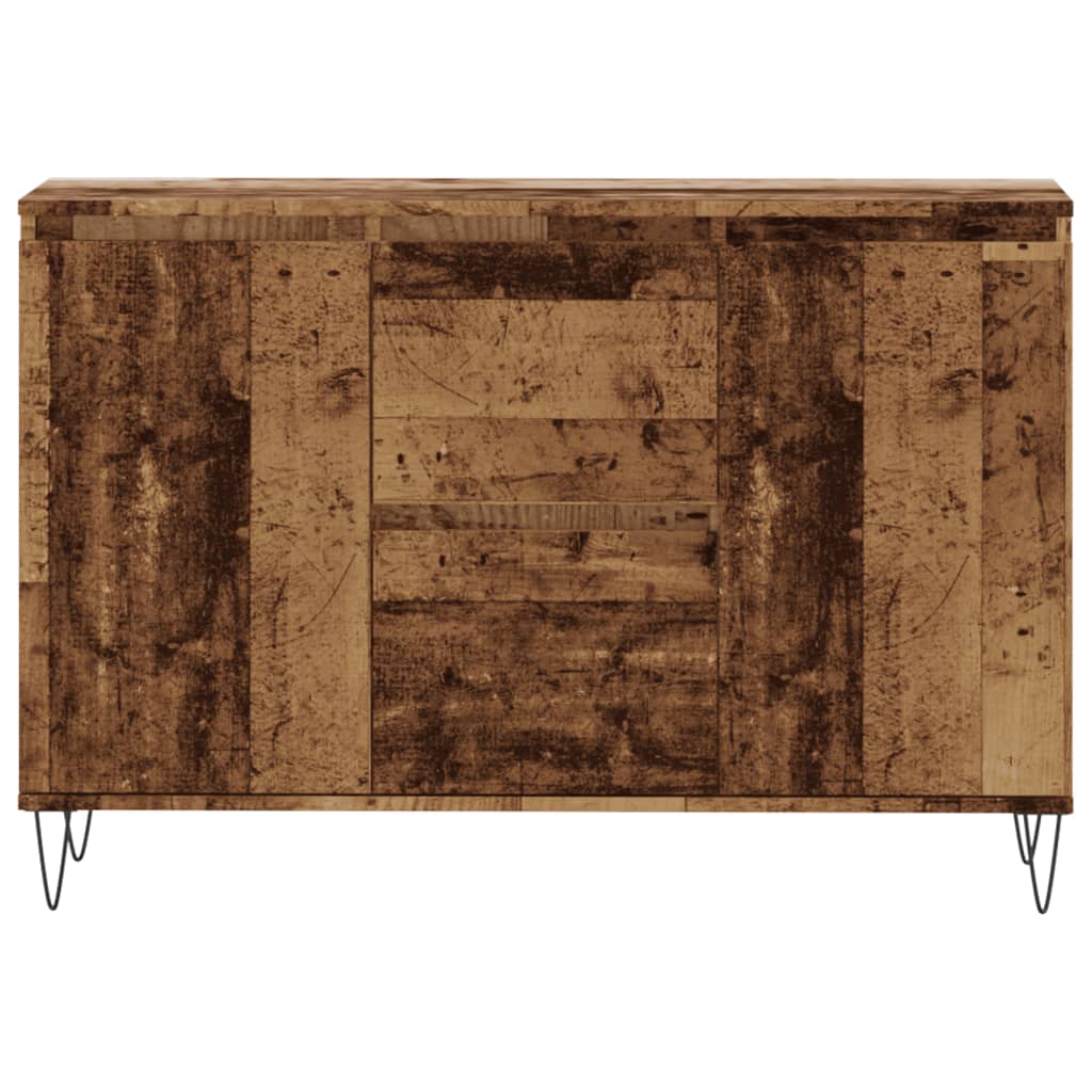 vidaXL Servantă, lemn vechi, 101,5x35x70 cm, lemn prelucrat