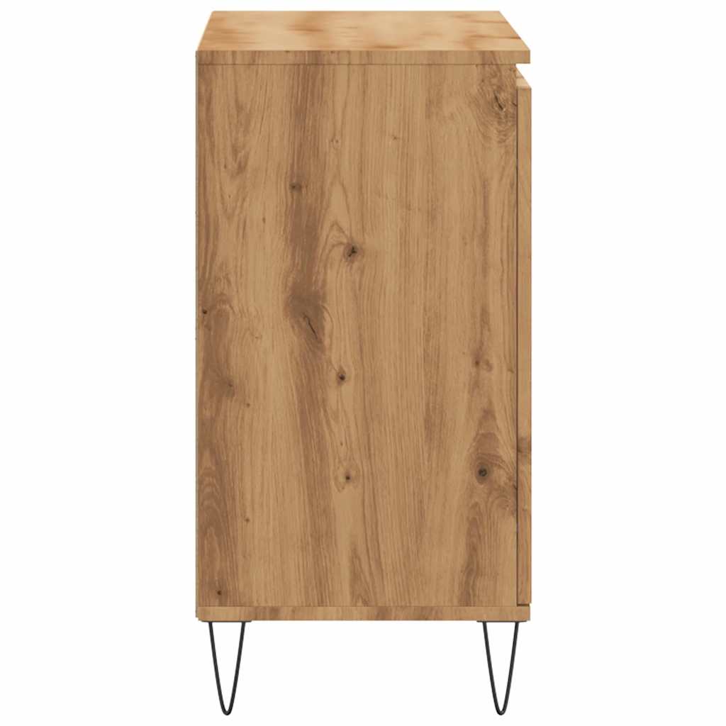 vidaXL Servantă, stejar artizanal, 101,5x35x70 cm, lemn prelucrat