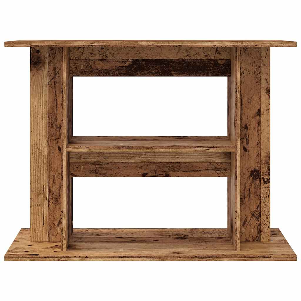vidaXL Suport de acvariu, lemn vechi, 80x35x60 cm, lemn prelucrat vidaXL Suport de acvariu, lemn vechi, 80x35x60 cm, lemn prelucrat
