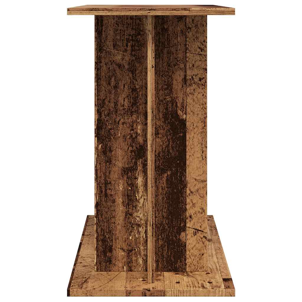 vidaXL Suport de acvariu, lemn vechi, 80x35x60 cm, lemn prelucrat vidaXL Suport de acvariu, lemn vechi, 80x35x60 cm, lemn prelucrat