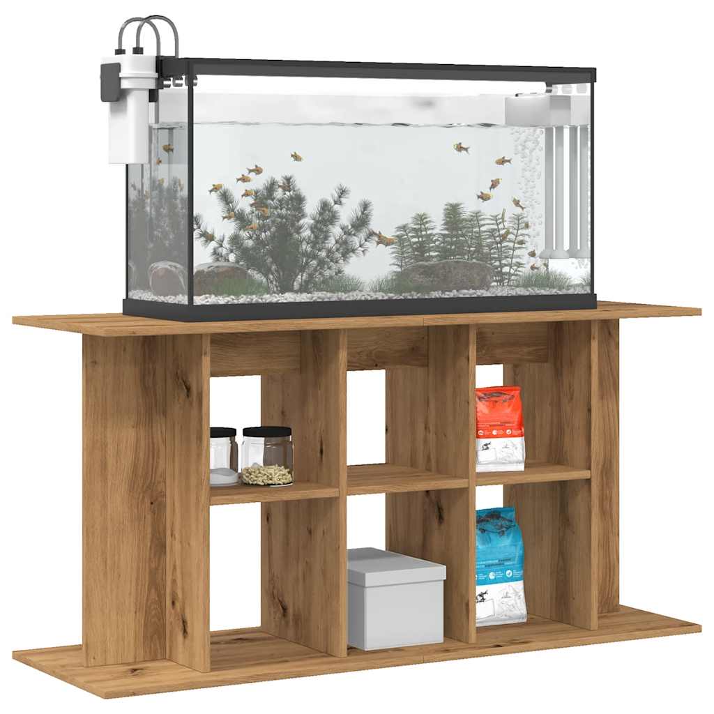 vidaXL Suport acvariu, stejar artizanal, 120x40x60 cm, lemn prelucrat vidaXL Suport acvariu, stejar artizanal, 120x40x60 cm, lemn prelucrat