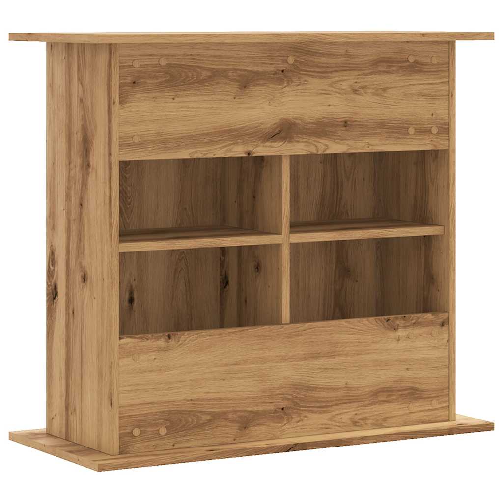 vidaXL Suport acvariu, stejar artizanal, 81x36x73 cm, lemn prelucrat vidaXL Suport acvariu, stejar artizanal, 81x36x73 cm, lemn prelucrat