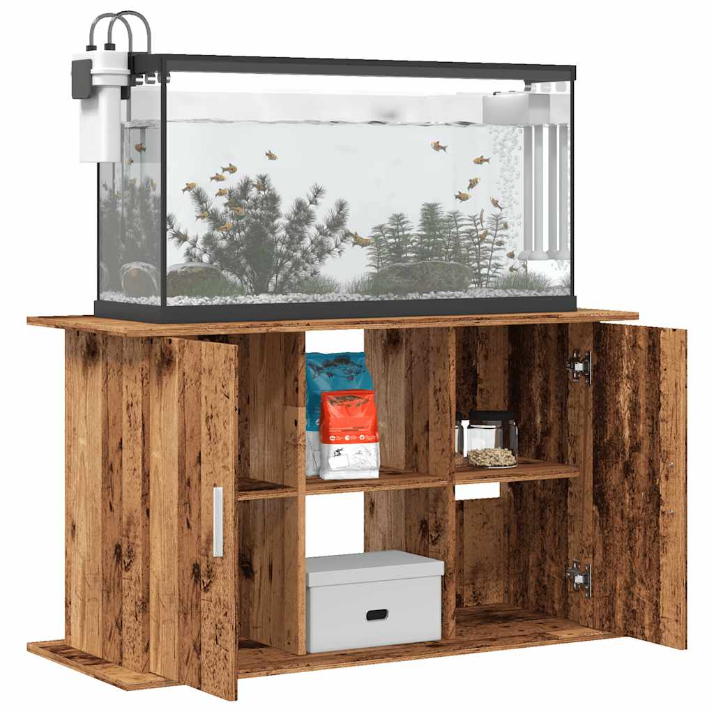 vidaXL Suport pentru acvariu, lemn vechi, 101x41x58 cm, lemn prelucrat vidaXL Suport pentru acvariu, lemn vechi, 101x41x58 cm, lemn prelucrat