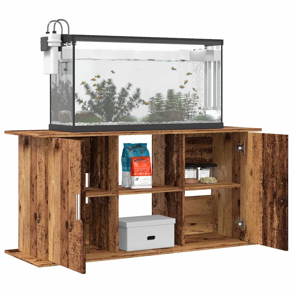 vidaXL Suport pentru acvariu, lemn vechi, 121x41x58 cm, lemn prelucrat vidaXL Suport pentru acvariu, lemn vechi, 121x41x58 cm, lemn prelucrat
