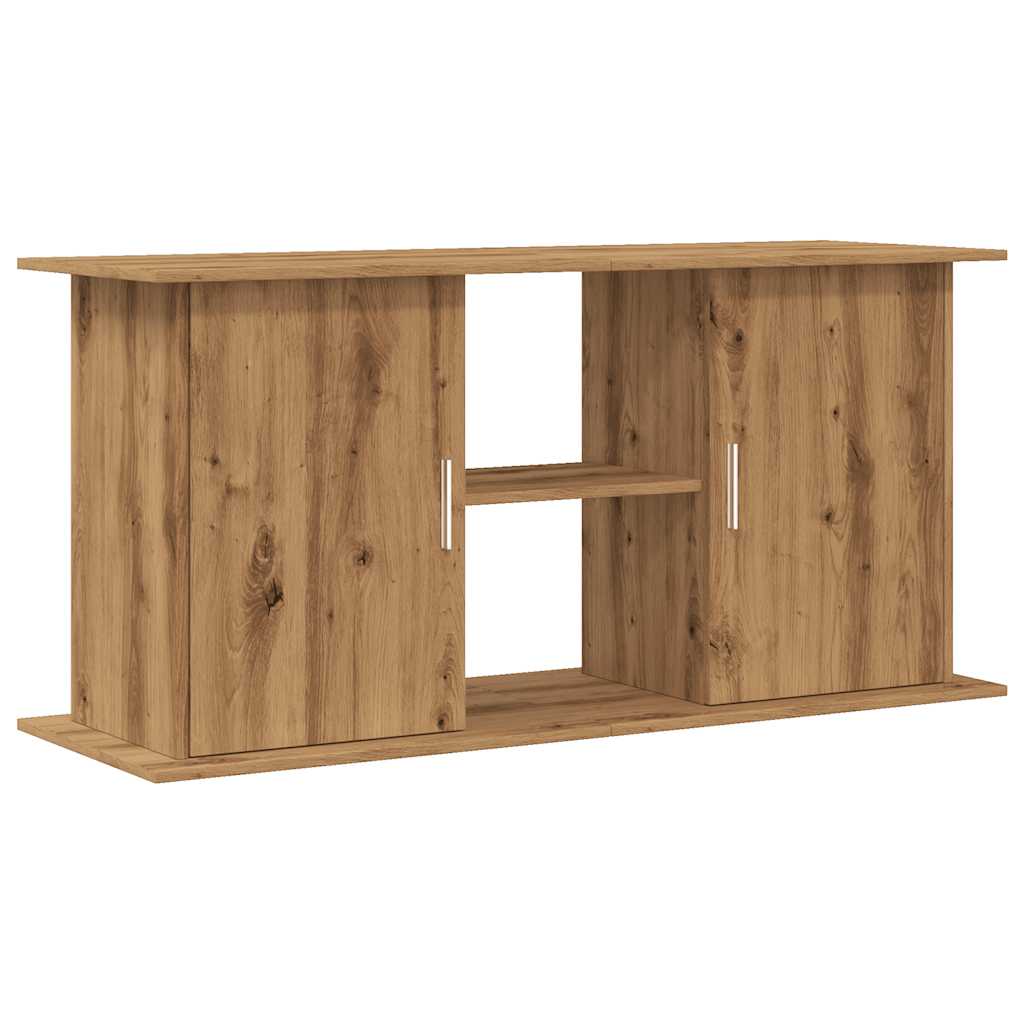 vidaXL Suport acvariu, stejar artizanal, 121x41x58 cm, lemn prelucrat vidaXL Suport acvariu, stejar artizanal, 121x41x58 cm, lemn prelucrat