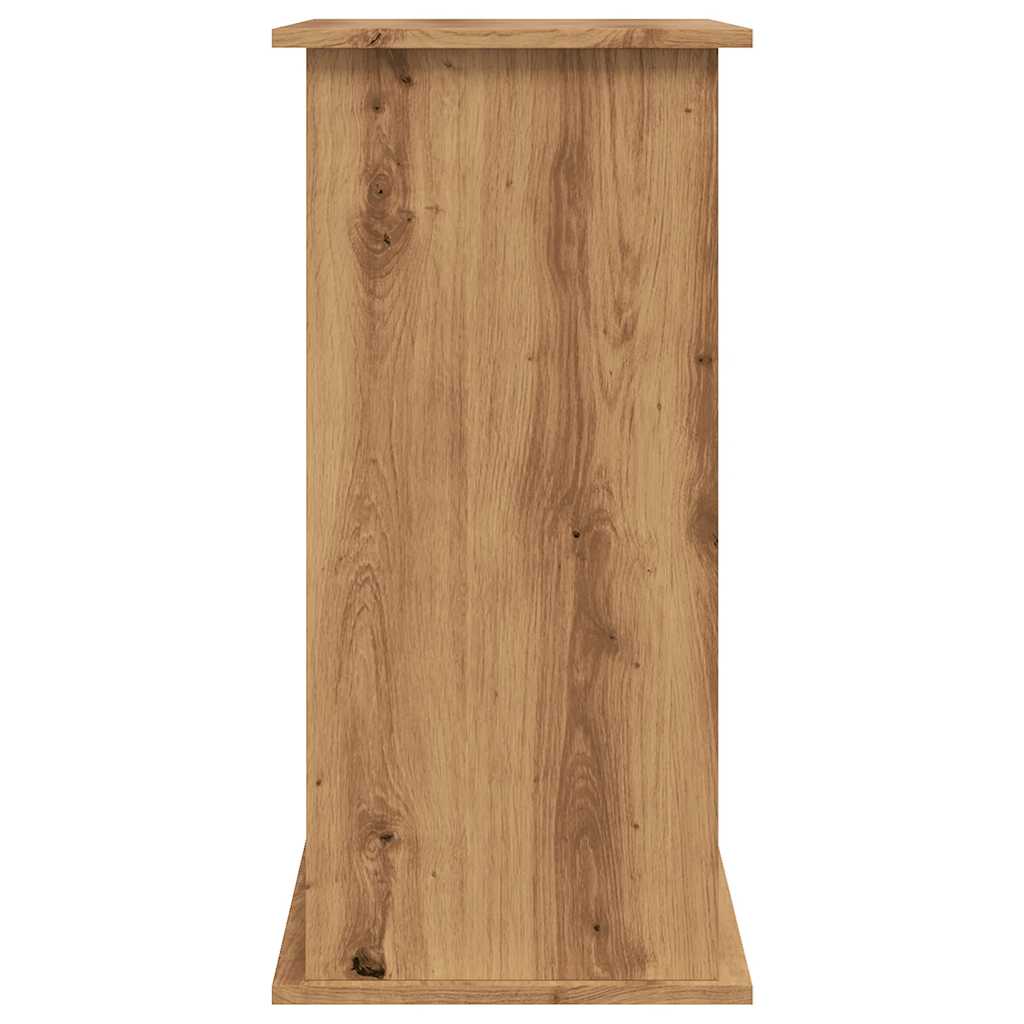 vidaXL Suport acvariu, stejar artizanal, 81x36x73 cm, lemn prelucrat vidaXL Suport acvariu, stejar artizanal, 81x36x73 cm, lemn prelucrat