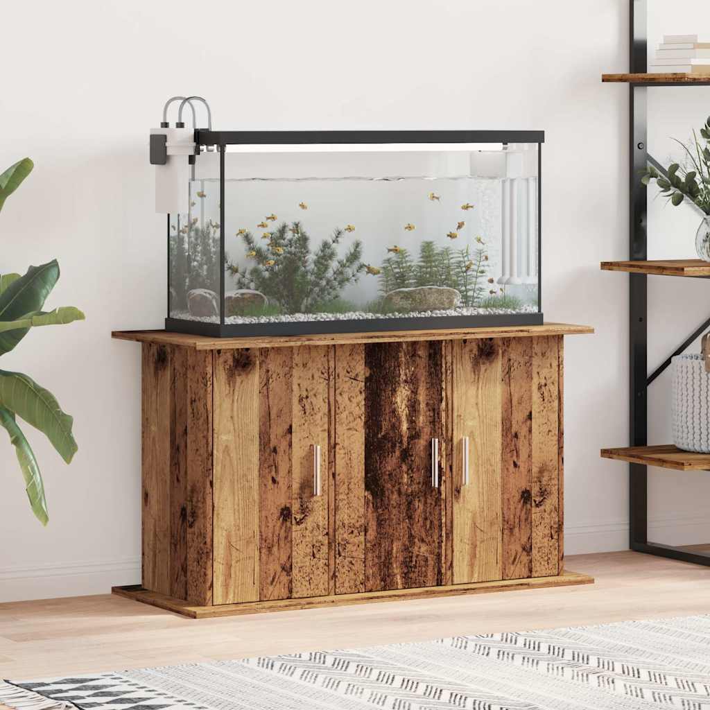 vidaXL Suport pentru acvariu, lemn vechi, 101x41x58 cm, lemn prelucrat vidaXL Suport pentru acvariu, lemn vechi, 101x41x58 cm, lemn prelucrat