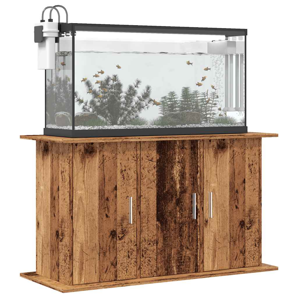 vidaXL Suport pentru acvariu, lemn vechi, 101x41x58 cm, lemn prelucrat vidaXL Suport pentru acvariu, lemn vechi, 101x41x58 cm, lemn prelucrat