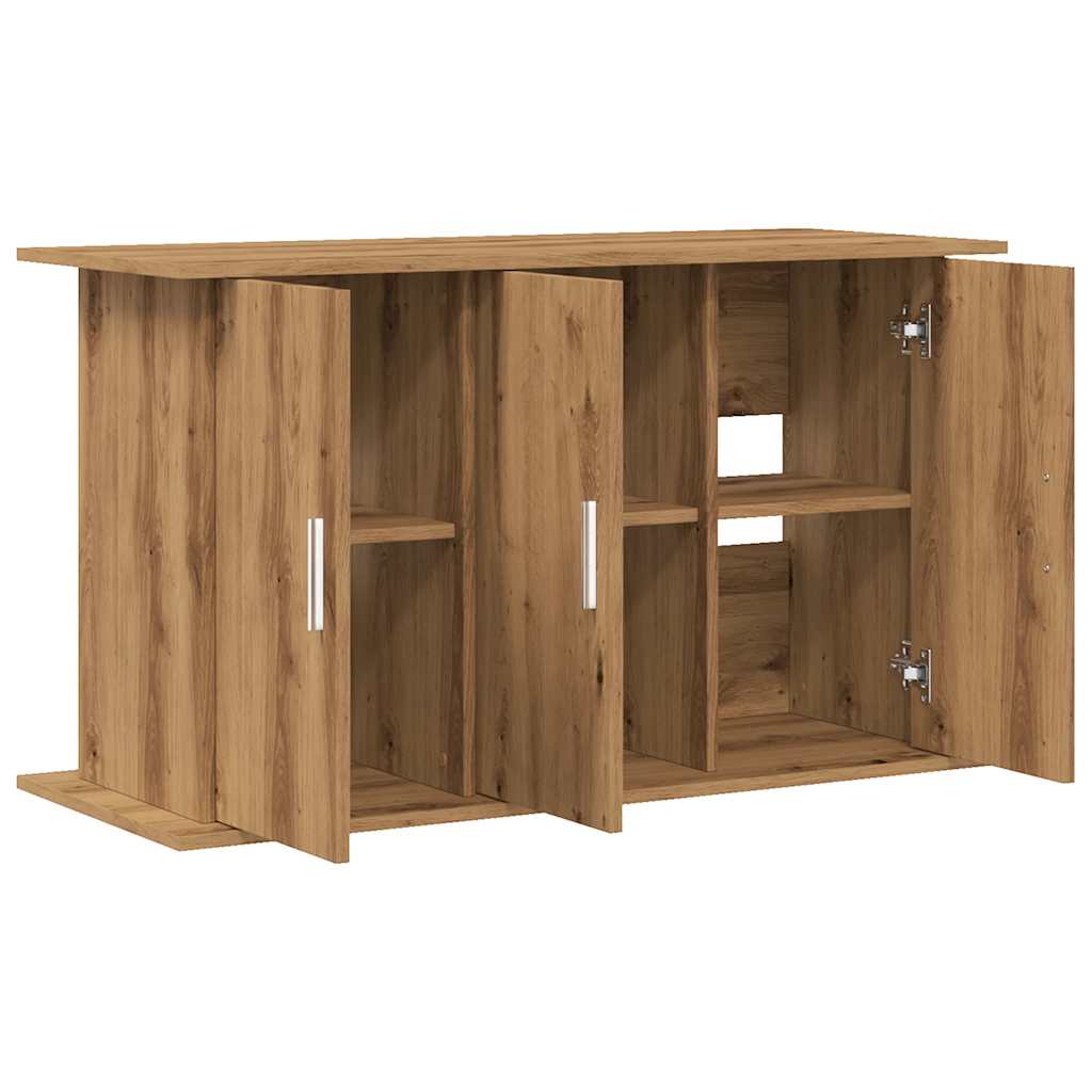 vidaXL Suport acvariu, stejar artizanal, 101x41x58 cm, lemn prelucrat vidaXL Suport acvariu, stejar artizanal, 101x41x58 cm, lemn prelucrat