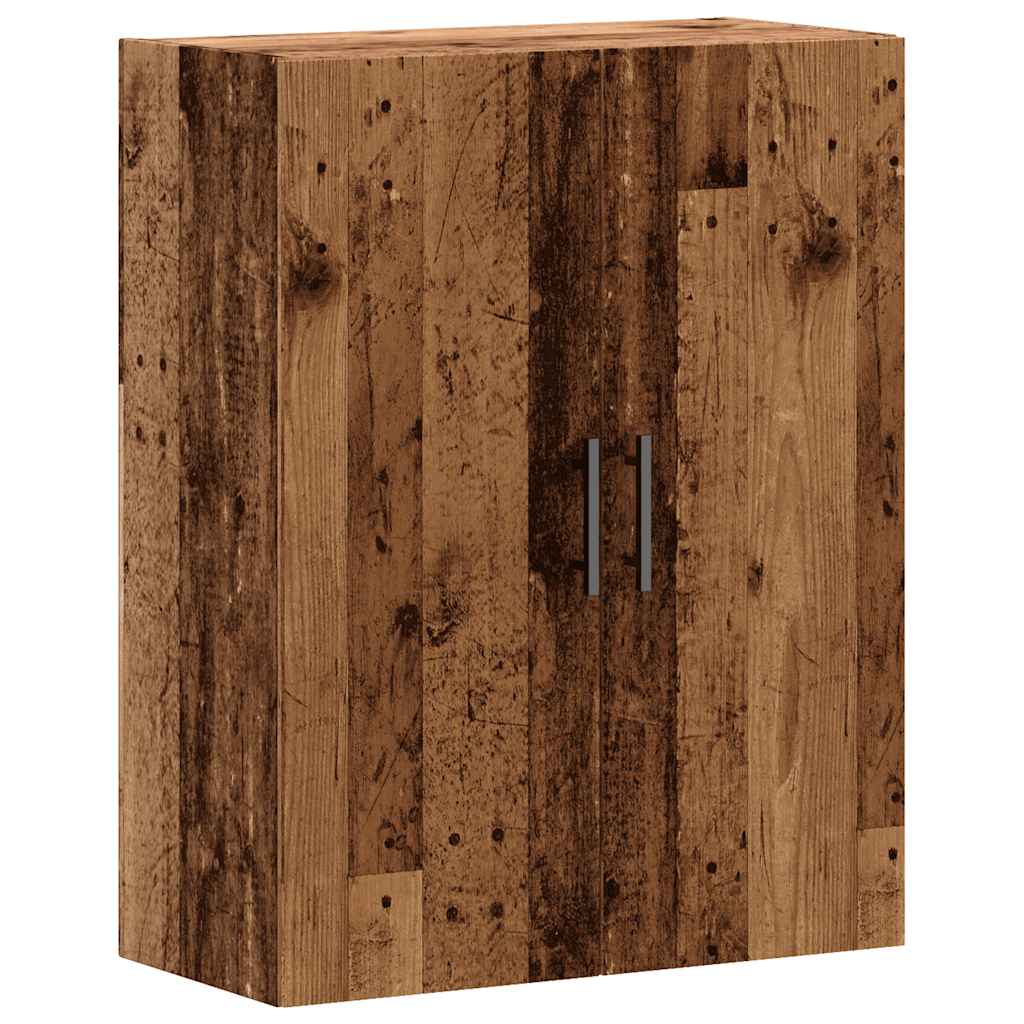vidaXL Dulap montat pe perete lemn vechi 69,5x34x90 cm