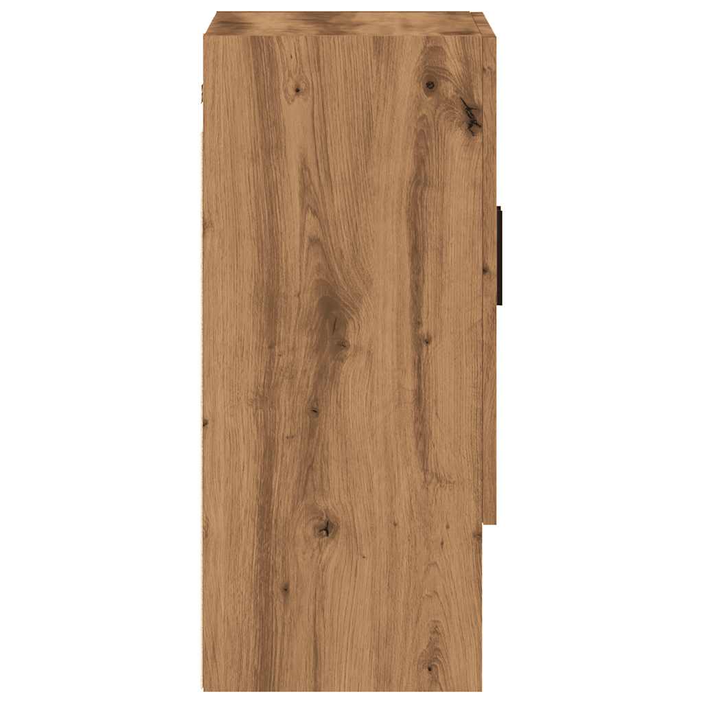 vidaXL Dulap de perete, Stejar artizanal, 60x31x70 cm, lemn compozit