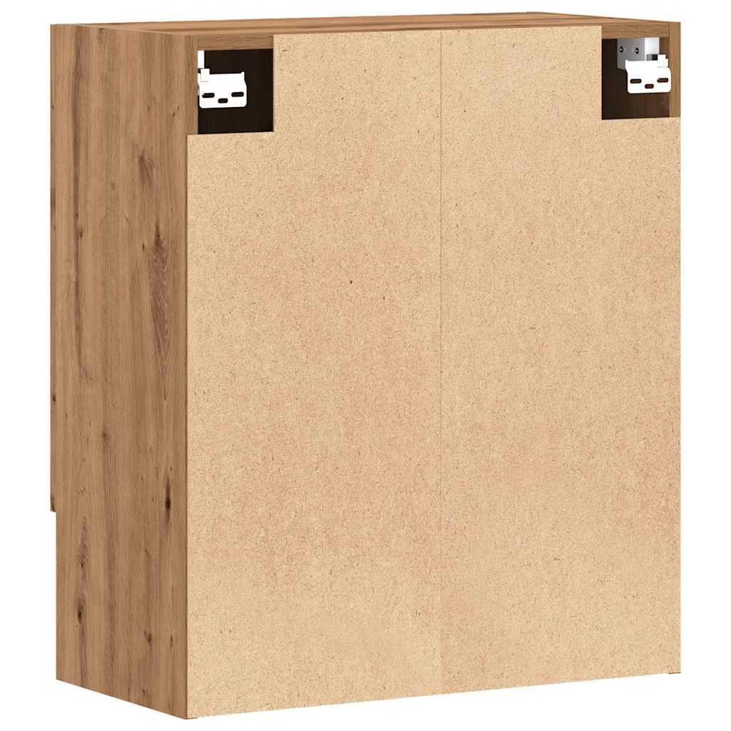 vidaXL Dulap de perete, Stejar artizanal, 60x31x70 cm, lemn compozit
