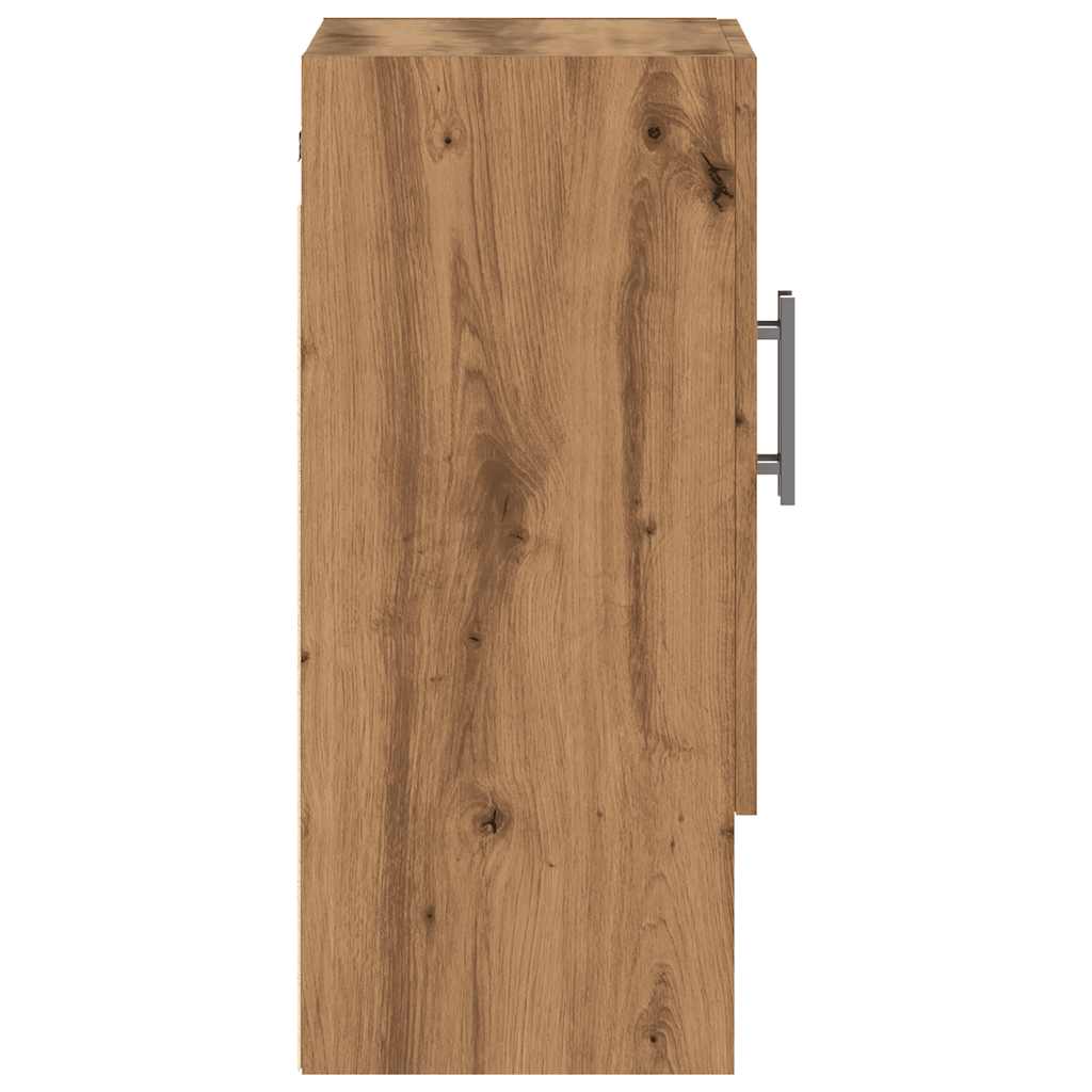 vidaXL Dulap de perete, Stejar artizanal, 60x31x70 cm, lemn compozit