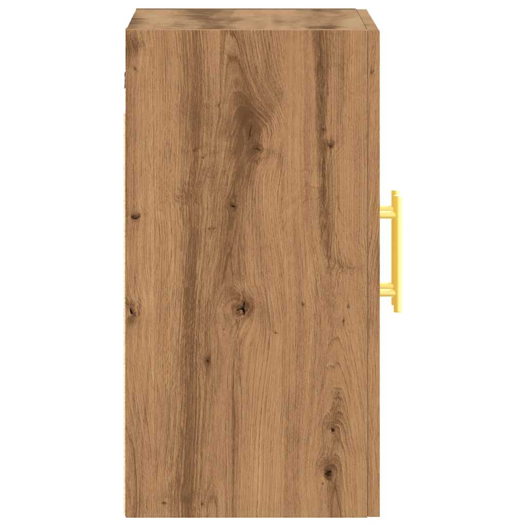 vidaXL Dulap de perete, stejar artizanal, 60x31x60 cm, lemn prelucrat