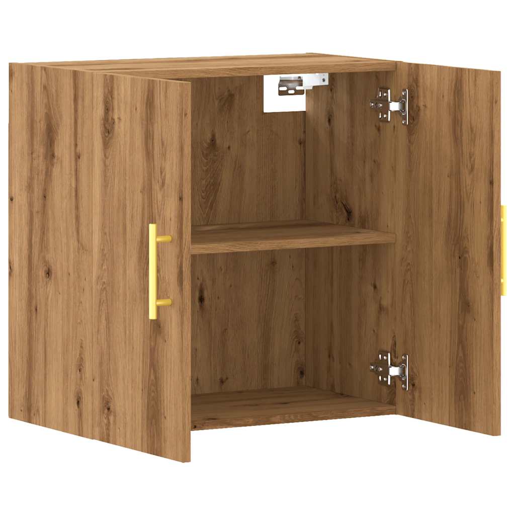 vidaXL Dulap de perete, stejar artizanal, 60x31x60 cm, lemn prelucrat