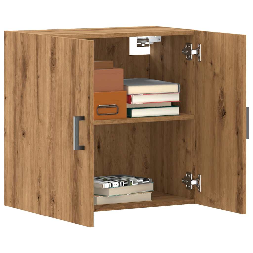 vidaXL Dulap de perete, stejar artizanal, 60x31x60 cm, lemn prelucrat