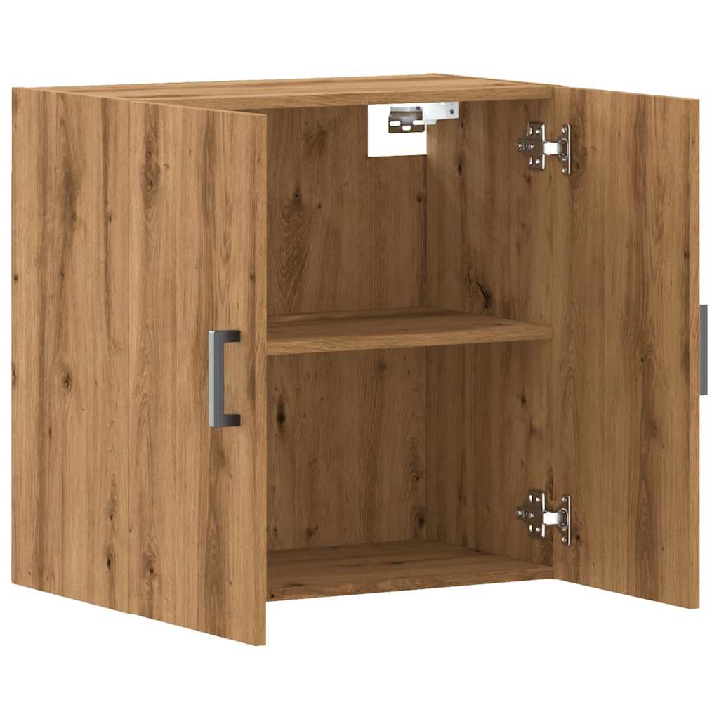 vidaXL Dulap de perete, stejar artizanal, 60x31x60 cm, lemn prelucrat