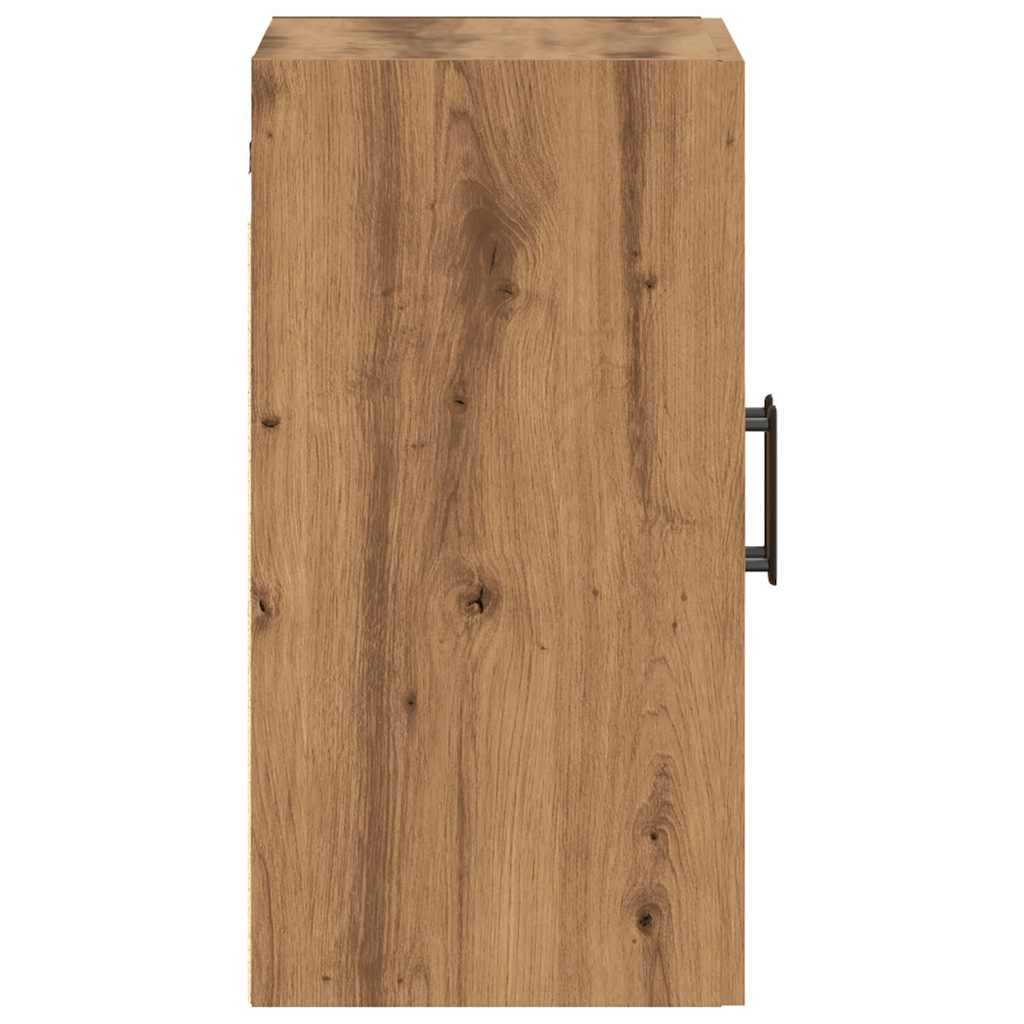 vidaXL Dulap de perete, stejar artizanal, 60x31x60 cm, lemn prelucrat