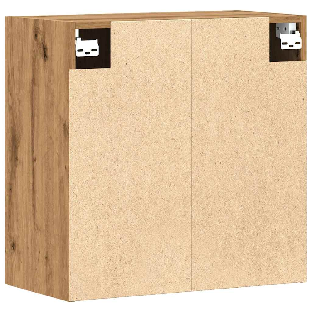 vidaXL Dulap de perete, stejar artizanal, 60x31x60 cm, lemn prelucrat