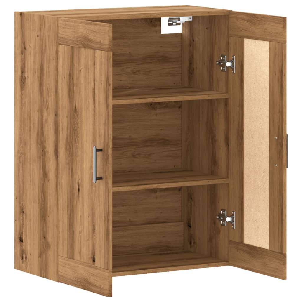 vidaXL Dulap, stejar artizanal, 69,5x34x90 cm, lemn prelucrat
