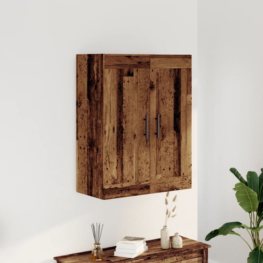 vidaXL Dulap montat pe perete lemn vechi 69,5x34x90 cm lemn prelucrat vidaXL Dulap montat pe perete lemn vechi 69,5x34x90 cm lemn prelucrat