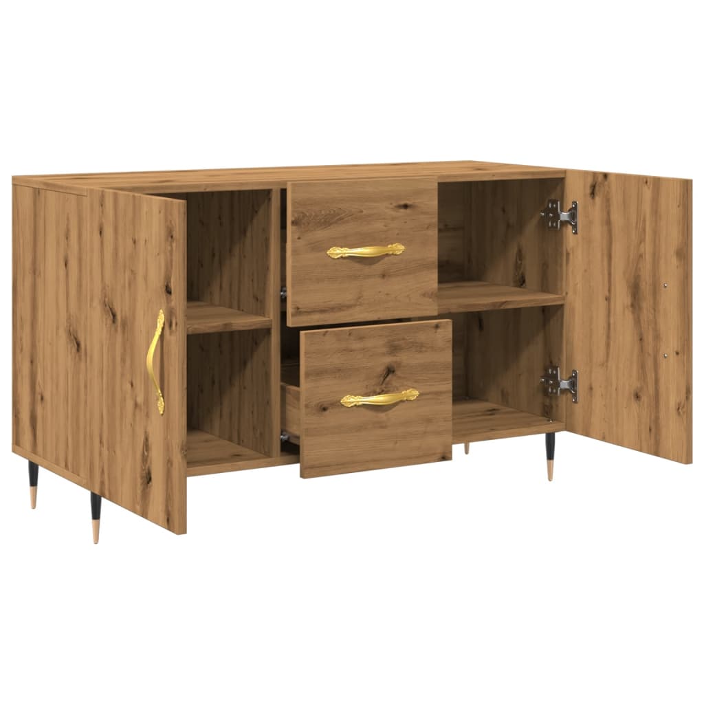 vidaXL Dulap, stejar artizanal, 100x36x60 cm, lemn prelucrat