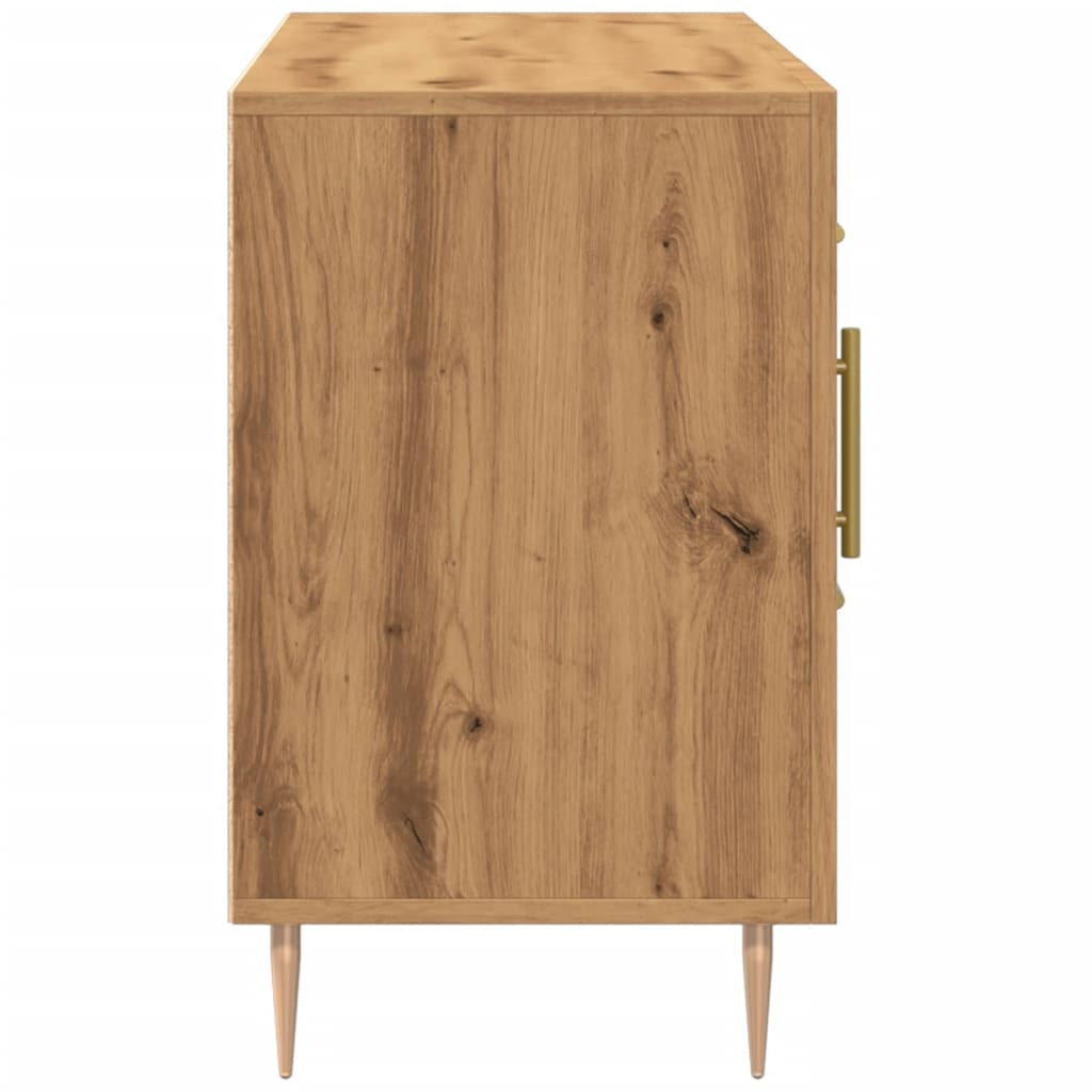 vidaXL Dulap, stejar artizanal, 100x36x60 cm, lemn prelucrat