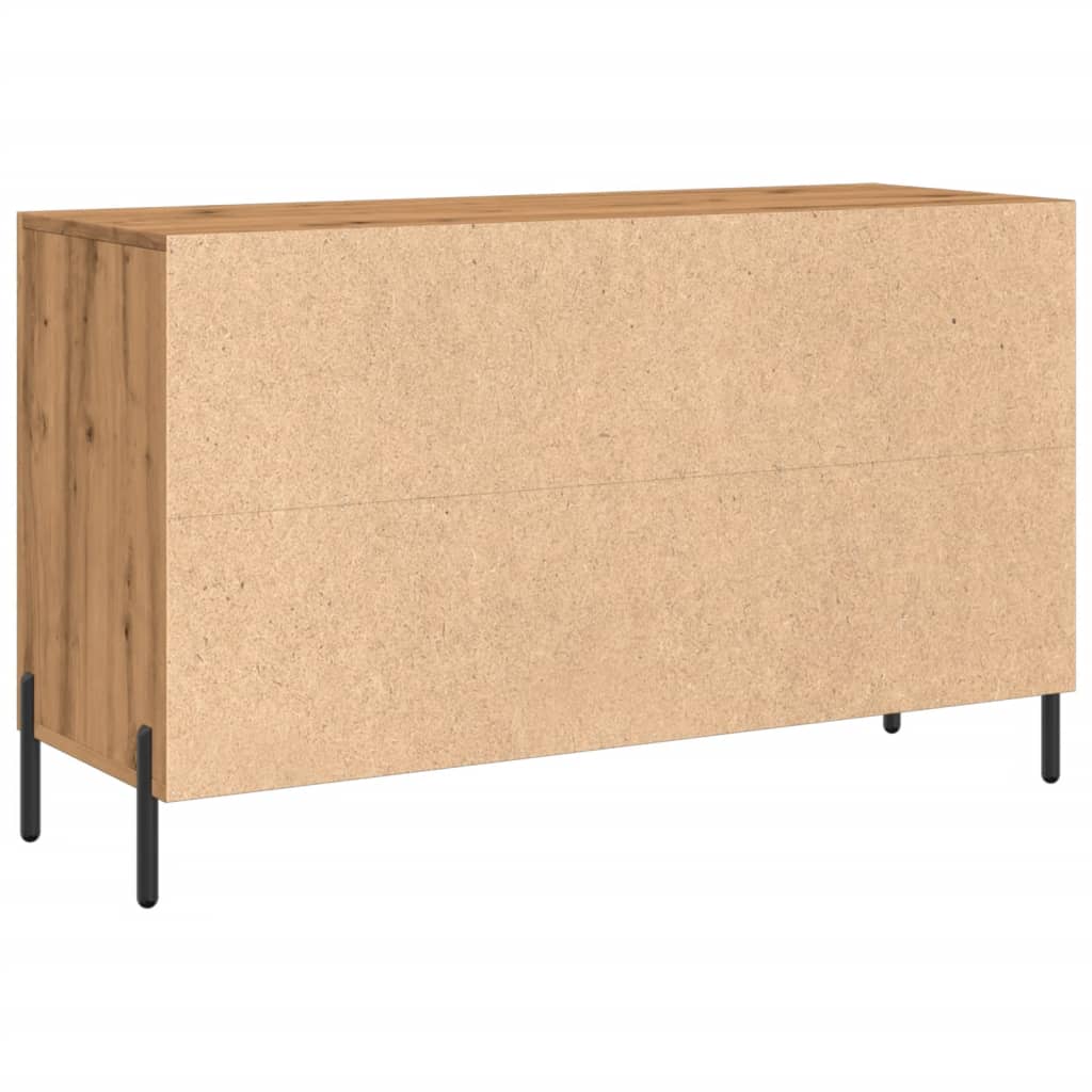 vidaXL Dulap, stejar artizanal, 100x36x60 cm, lemn prelucrat vidaXL Dulap, stejar artizanal, 100x36x60 cm, lemn prelucrat