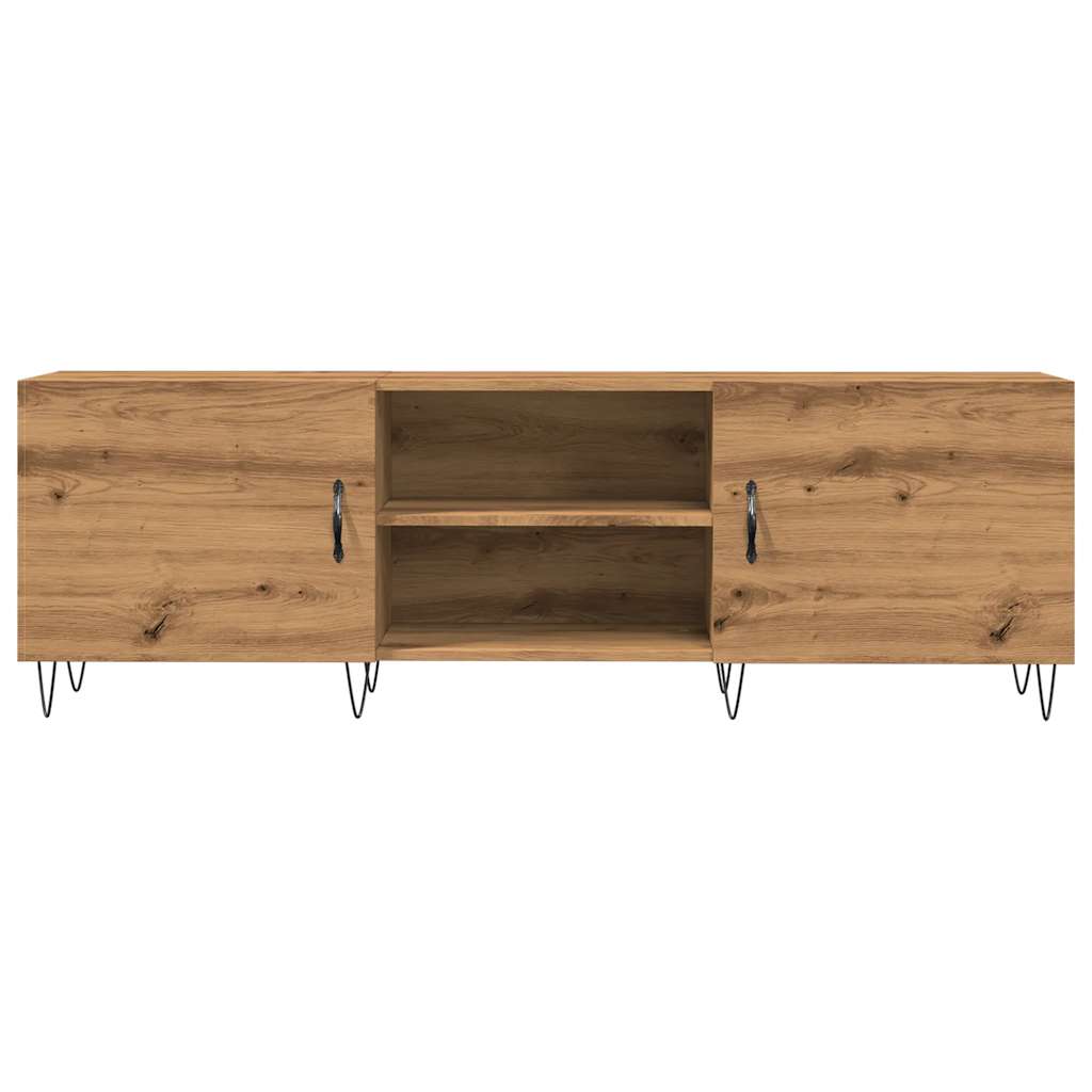 vidaXL Dulap TV, stejar artizanal, 150x30x50 cm, lemn prelucrat