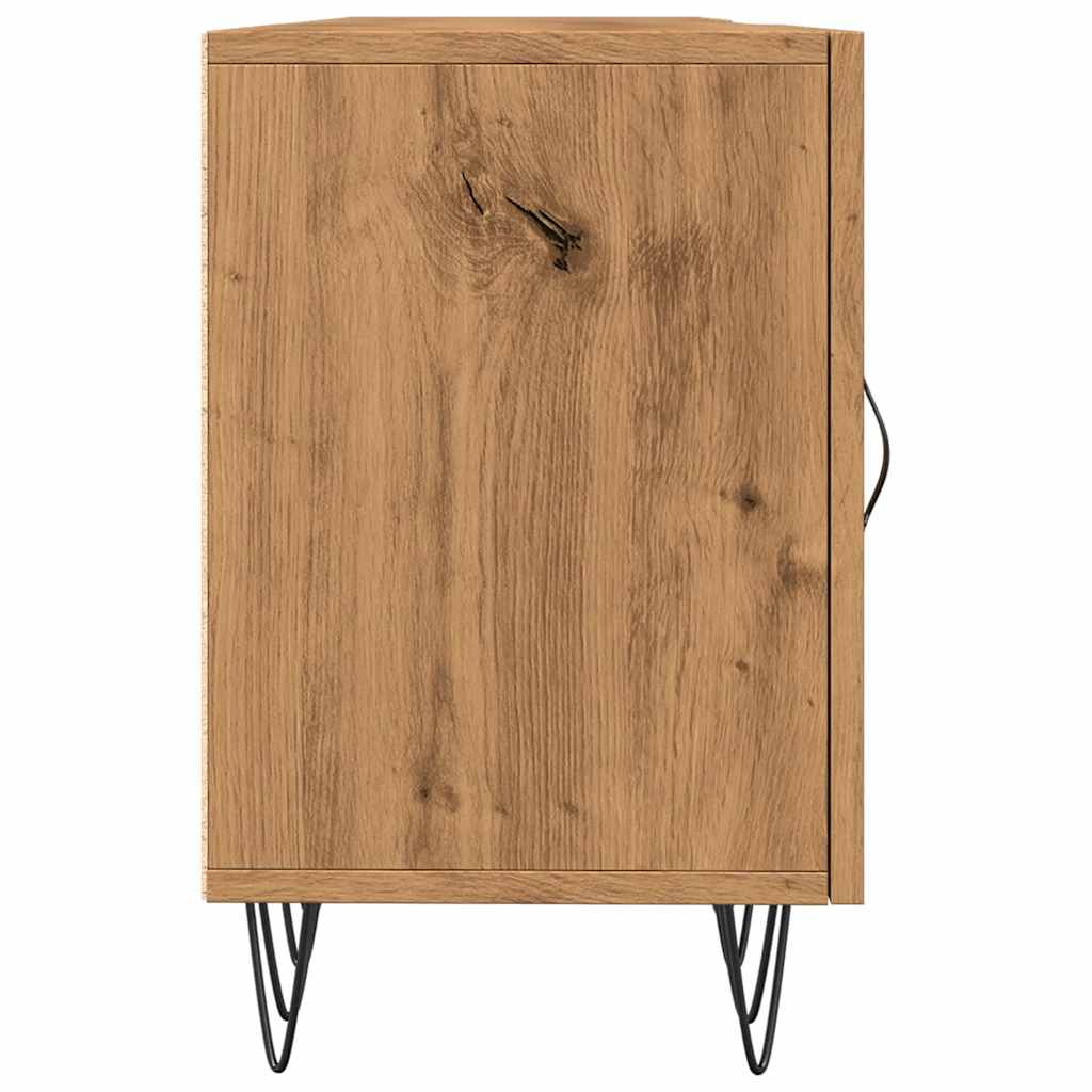 vidaXL Dulap TV, stejar artizanal, 150x30x50 cm, lemn prelucrat