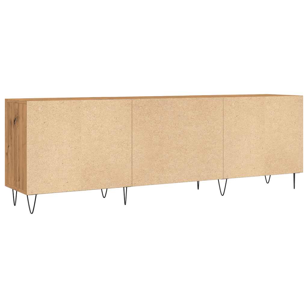 vidaXL Dulap TV, stejar artizanal, 150x30x50 cm, lemn prelucrat