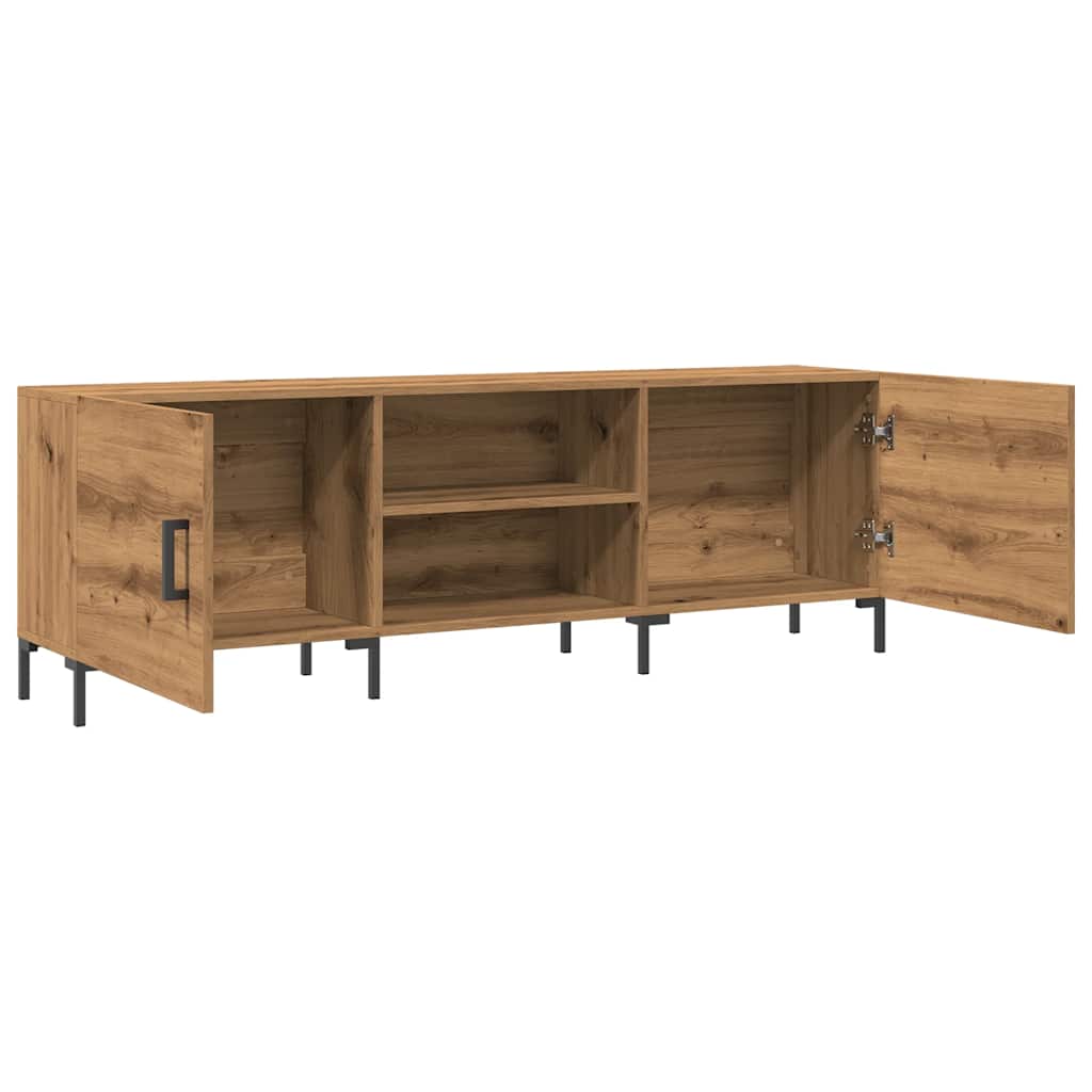 vidaXL Dulap TV, stejar artizanal, 150x30x50 cm, lemn prelucrat