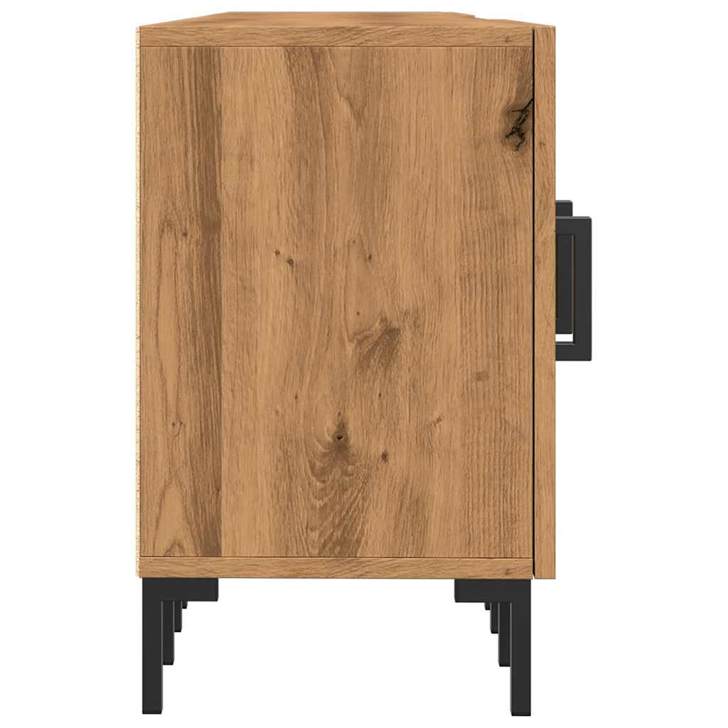 vidaXL Dulap TV, stejar artizanal, 150x30x50 cm, lemn prelucrat