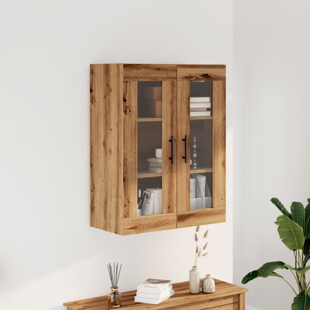 vidaXL Dulap, stejar artizanal, 69,5x34x90 cm, lemn prelucrat