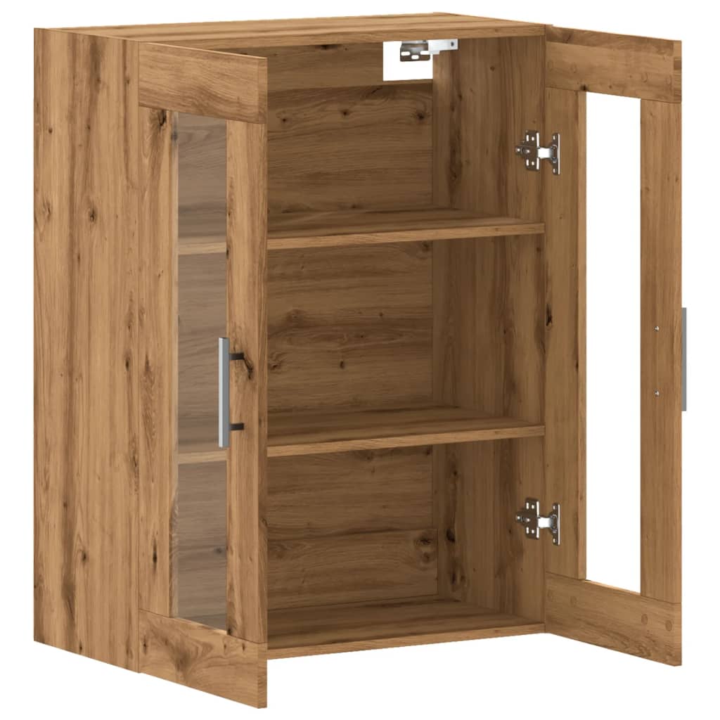 vidaXL Dulap, stejar artizanal, 69,5x34x90 cm, lemn prelucrat