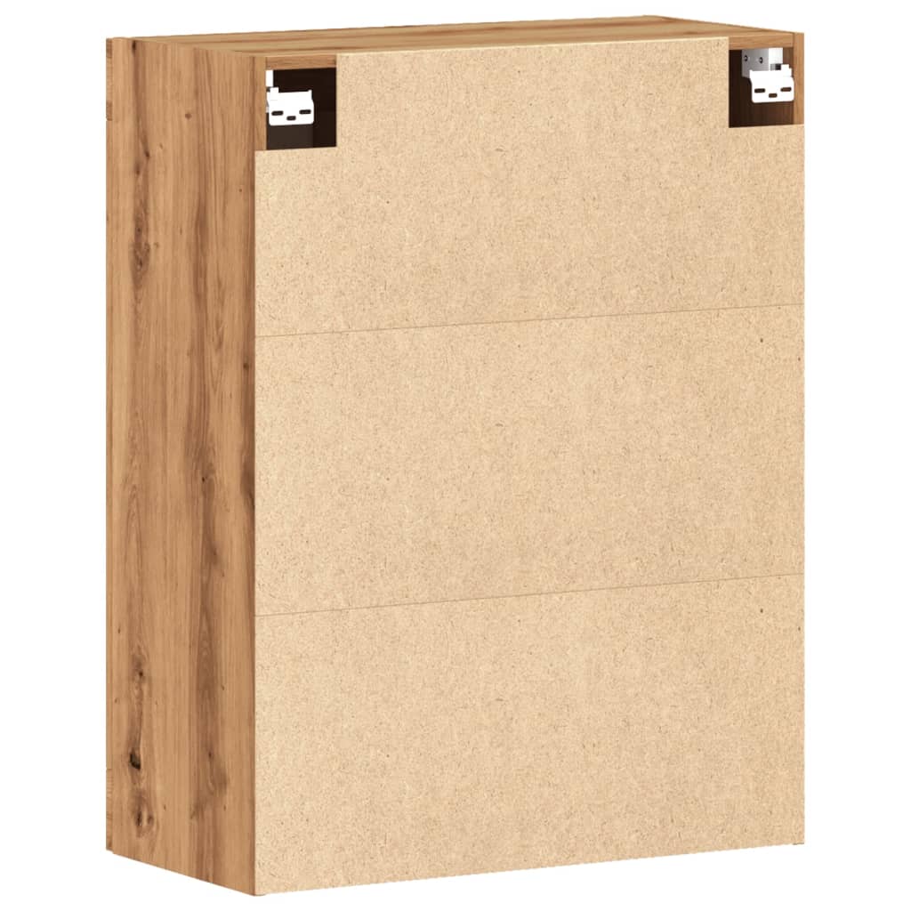 vidaXL Dulap, stejar artizanal, 69,5x34x90 cm, lemn prelucrat