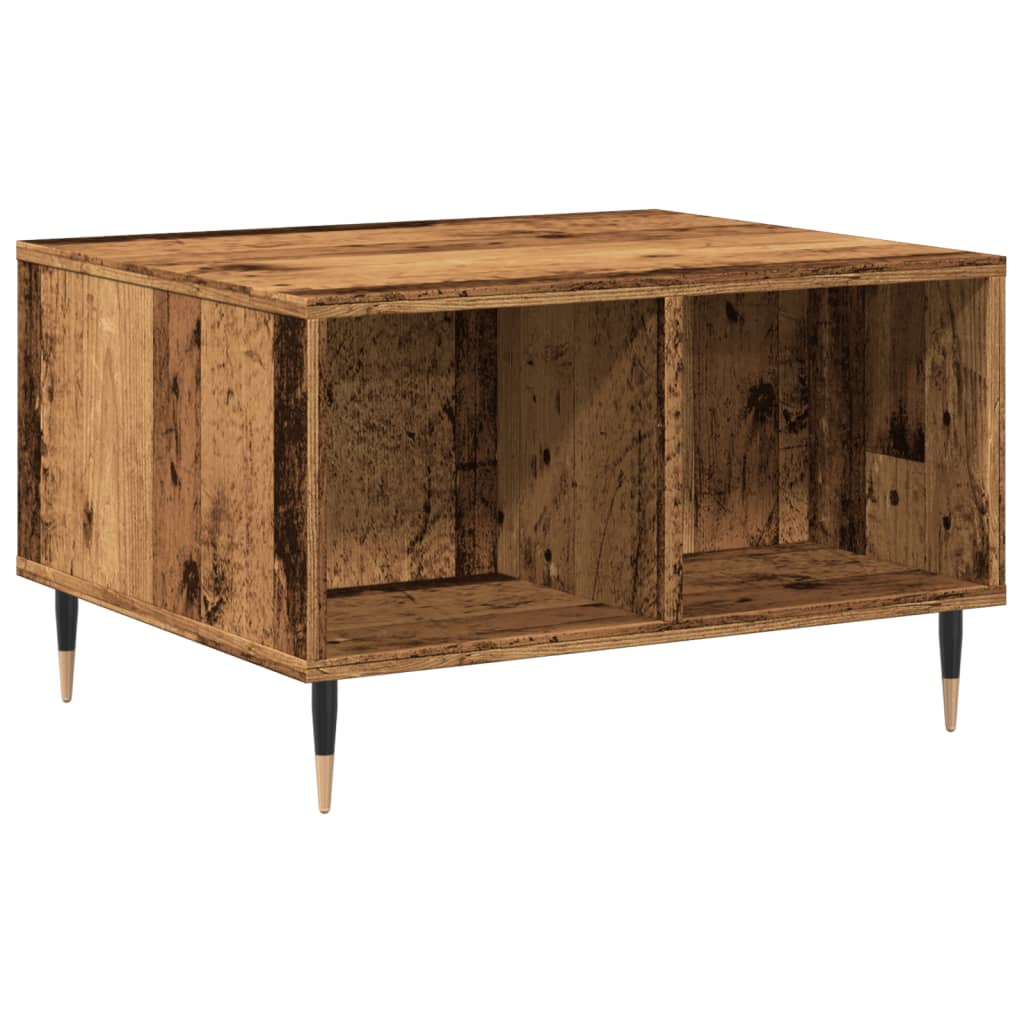 vidaXL Măsuță de cafea, lemn vechi, 60x50x36,5 cm, lemn prelucrat vidaXL Măsuță de cafea, lemn vechi, 60x50x36,5 cm, lemn prelucrat
