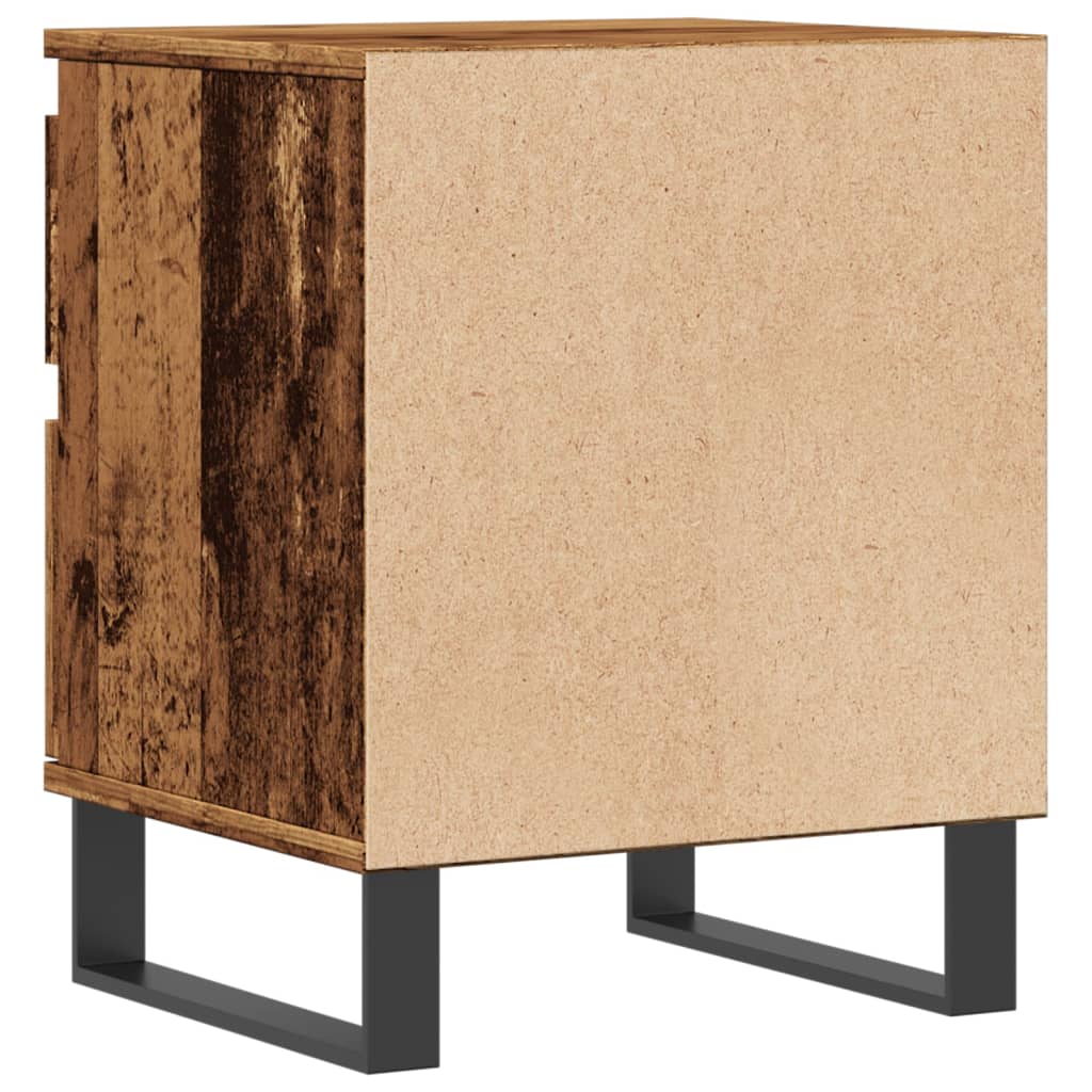 vidaXL Noptiere, 2 buc., lemn vechi, 40x35x50 cm, lemn prelucrat vidaXL Noptiere, 2 buc., lemn vechi, 40x35x50 cm, lemn prelucrat