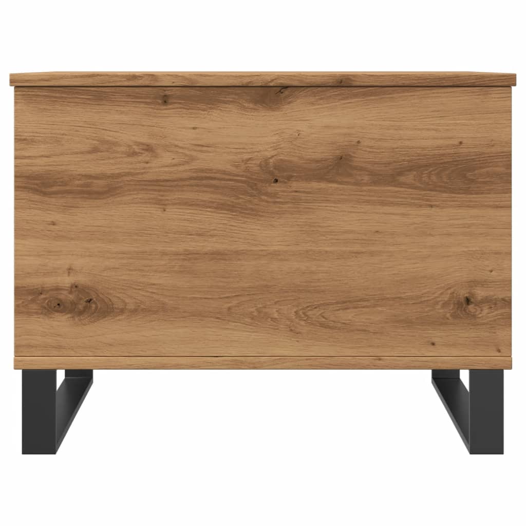 vidaXL Măsuță de cafea stejar artizanal, 60x44,5x45 cm, lemn prelucrat