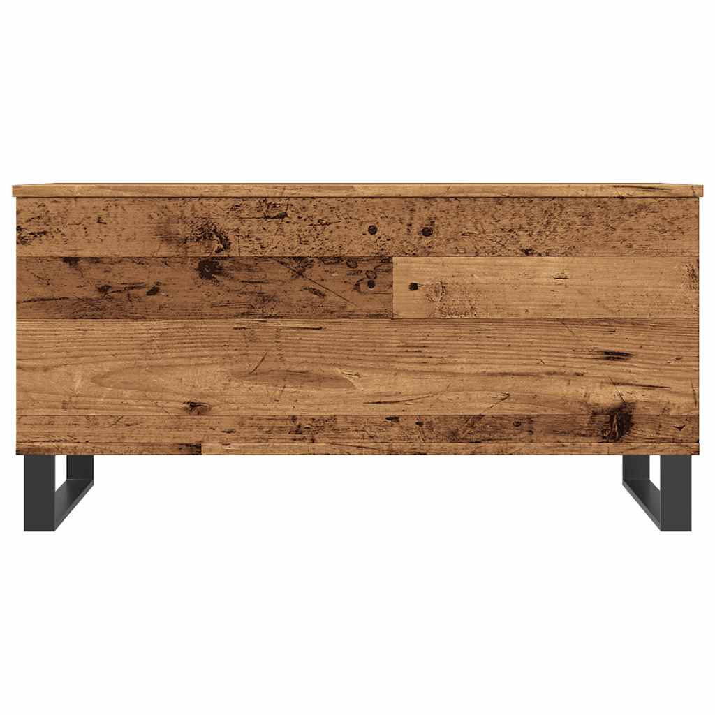 vidaXL Măsuță de cafea, lemn vechi, 90x44,5x45 cm, lemn prelucrat vidaXL Măsuță de cafea, lemn vechi, 90x44,5x45 cm, lemn prelucrat