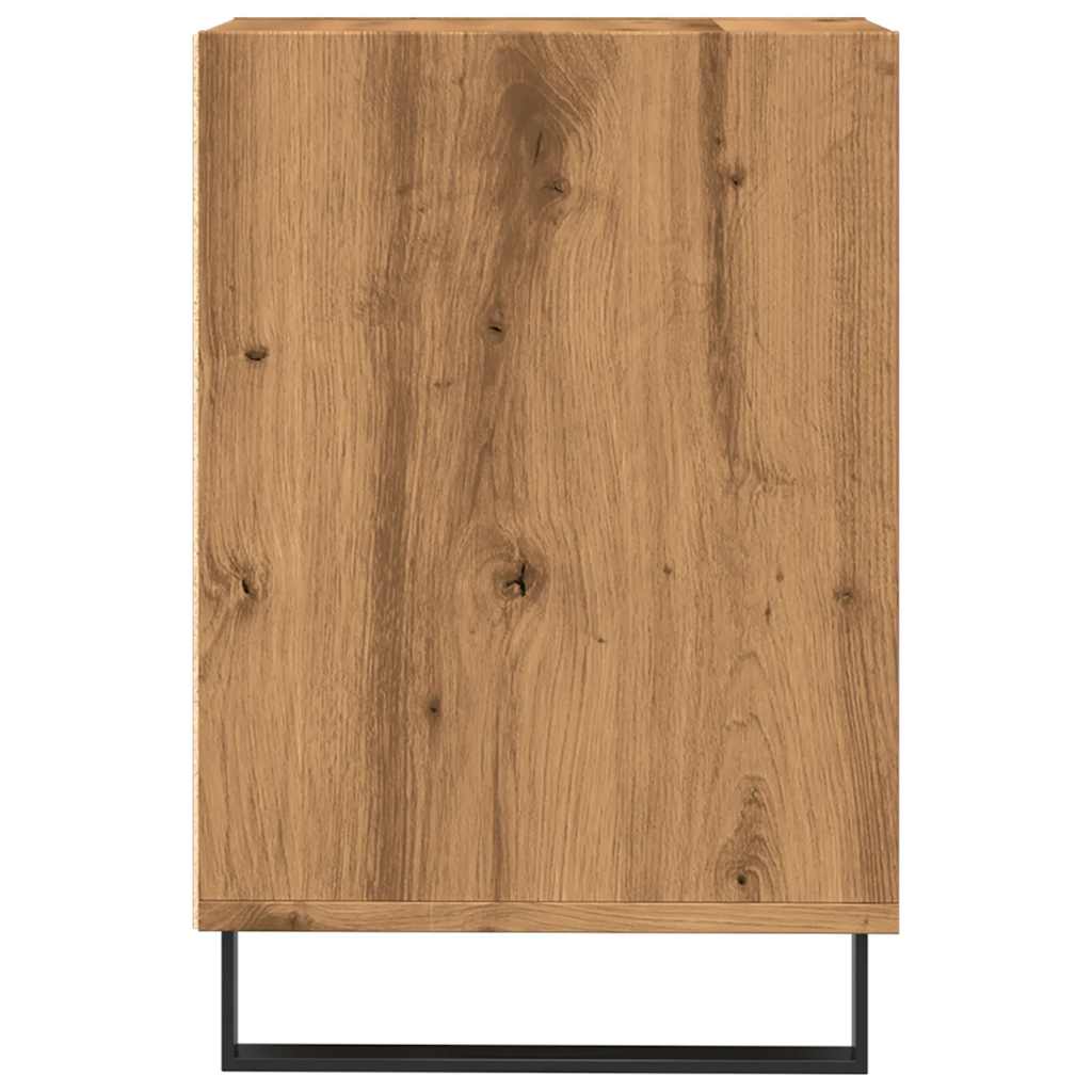 vidaXL Comodă TV, stejar artizanal, 100x35x55 cm, lemn prelucrat vidaXL Comodă TV, stejar artizanal, 100x35x55 cm, lemn prelucrat