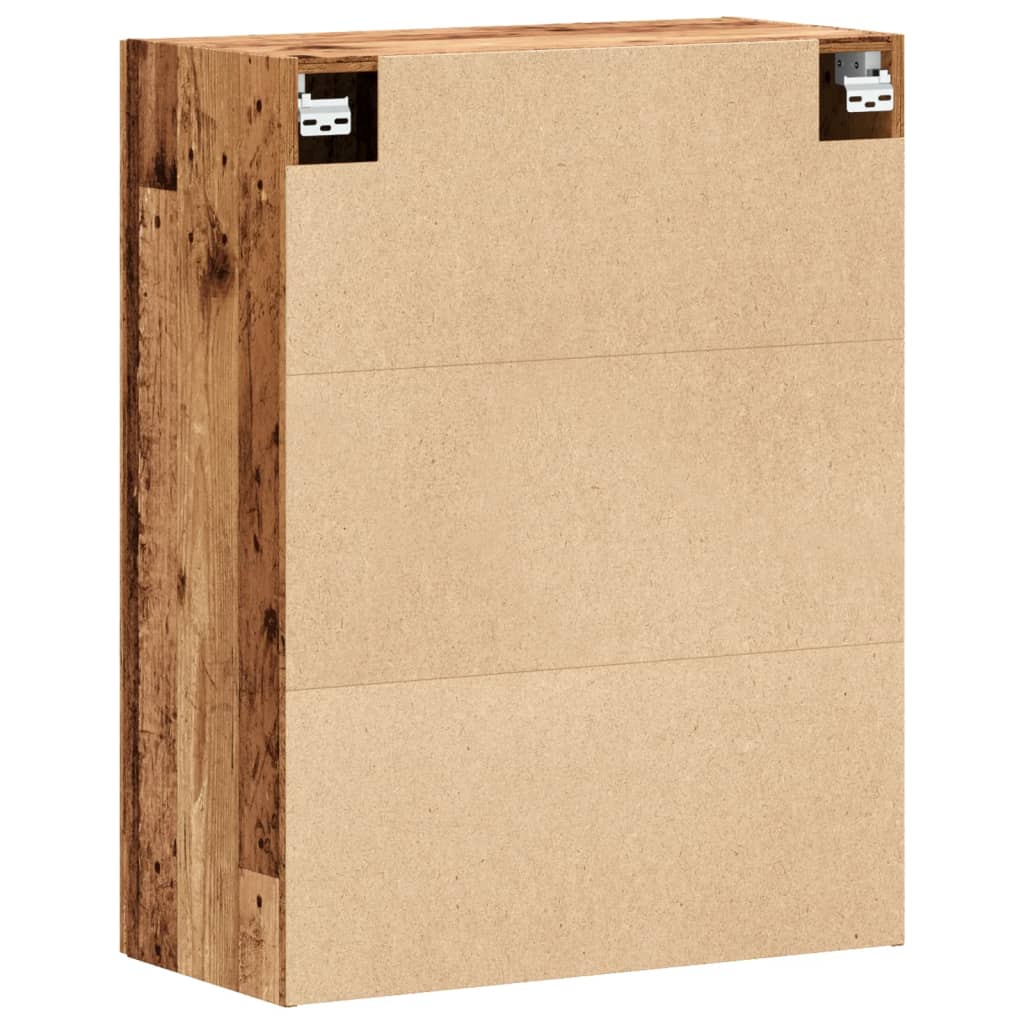 vidaXL Dulap montat pe perete lemn vechi 69,5x34x90 cm lemn prelucrat