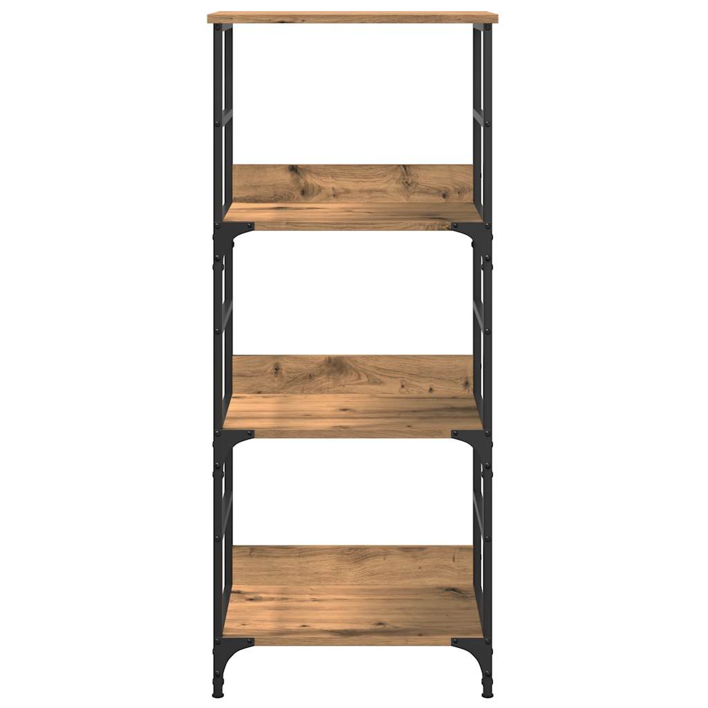 vidaXL Bibliotecă, stejar artizanal, 50x33x117,5 cm, lemn prelucrat vidaXL Bibliotecă, stejar artizanal, 50x33x117,5 cm, lemn prelucrat