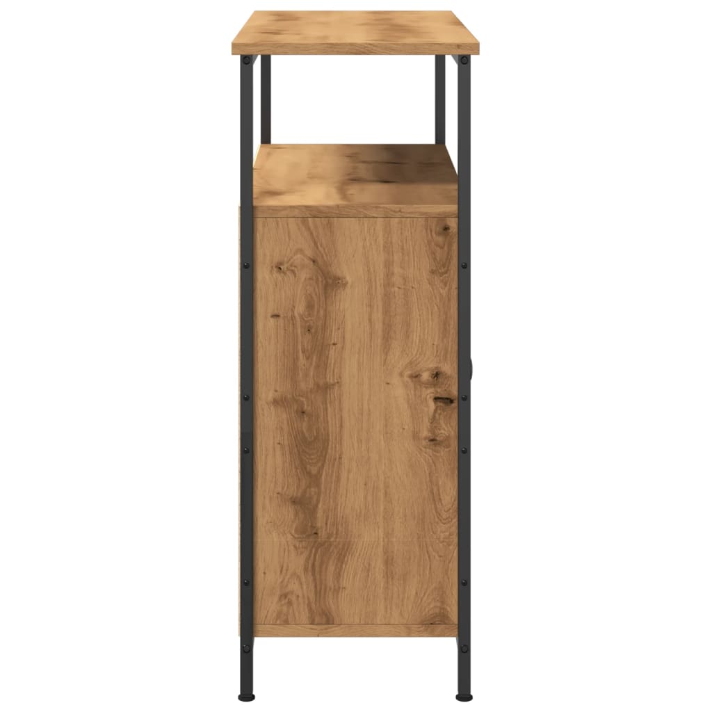 vidaXL Servantă, stejar artizanal, 70x30x80 cm, lemn prelucrat